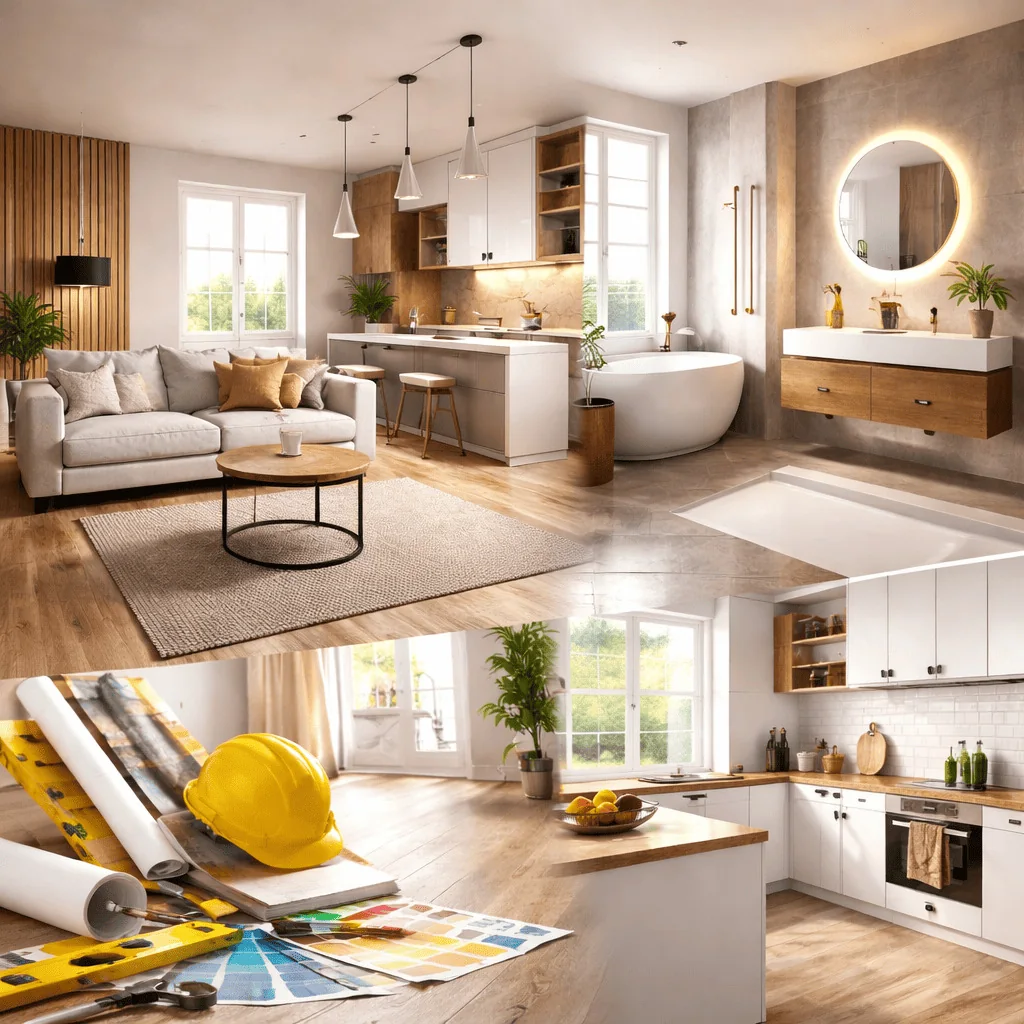 Composición de interiores y diseño de cocina de ABJ Proyectos